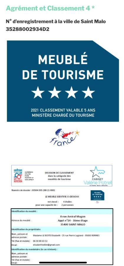 Cocon D'Emeraude Saint-Malo Ngoại thất bức ảnh